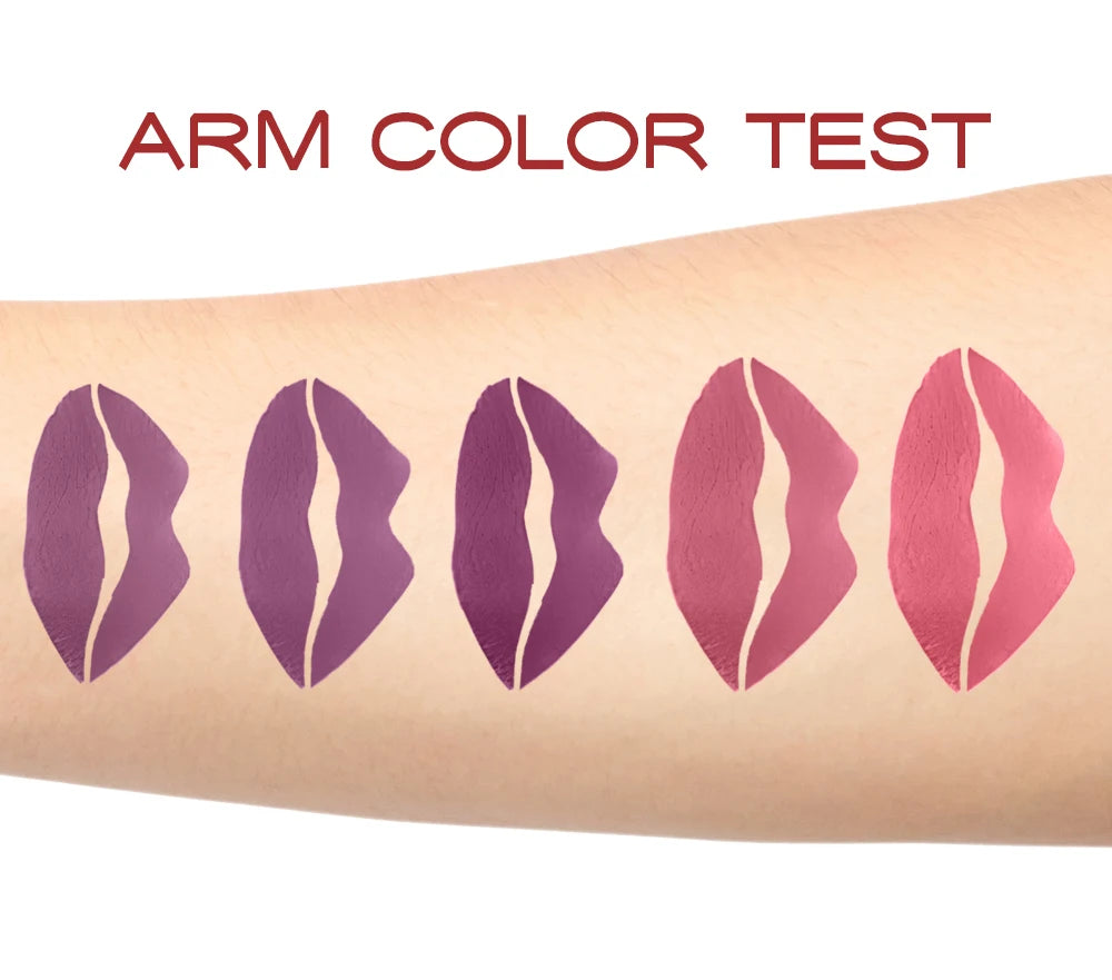 5-in-1 Fruit Velvet Matte Lipstick Set - My Charm Corner