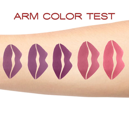 5-in-1 Fruit Velvet Matte Lipstick Set - My Charm Corner