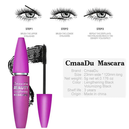 Volumizing Mascara Waterproof Lengthen Curl Quick Drying - My Charm Corner